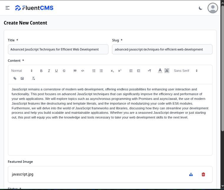 Screenshot